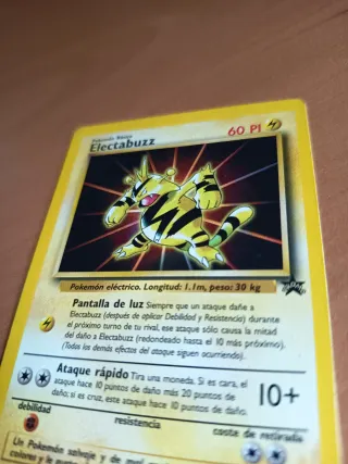 Carta Pokémon Electabuzz 60 HP
