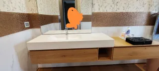 Mobile bagno design con specchio