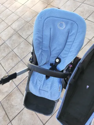 Bugaboo Donkey 2 gemelar capazo y 2 sillas