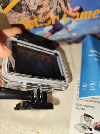 Cámara acuática Deportiva Ultra HD 1080P LCD NUEVA