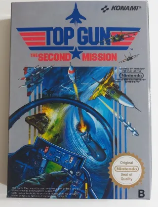 Top Gun The Second Mission NES Konami
