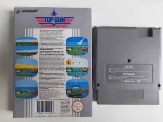 Top Gun The Second Mission NES Konami