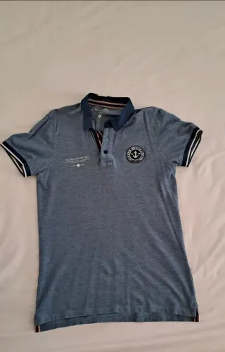 Polo Salsa Azul Tamanho S