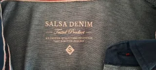 Polo Salsa Azul Tamanho S