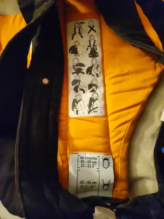 Mochila Portabebés BabyBjörn Naranja