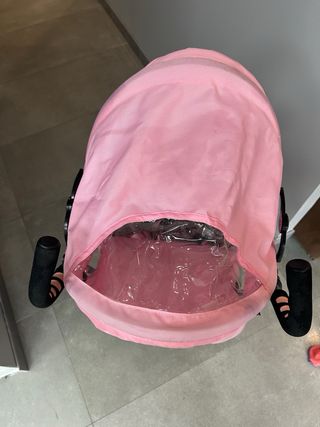 Silla de paseo Asalvo rosa