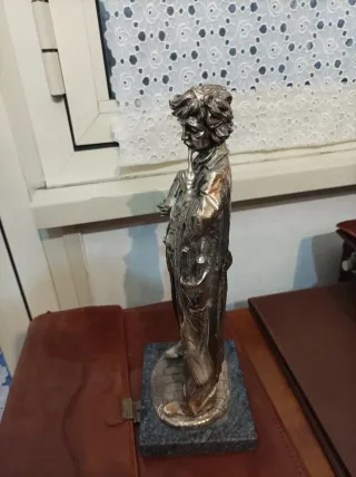 Statuina di A.Santini laminata argento 925
