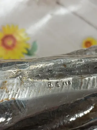 Statuina di A.Santini laminata argento 925