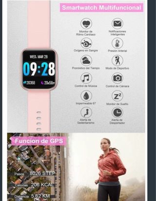 Smartwatch Rose Gold