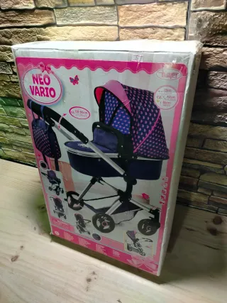 Bayer Design NEO VARIO Cochecito para muñecas