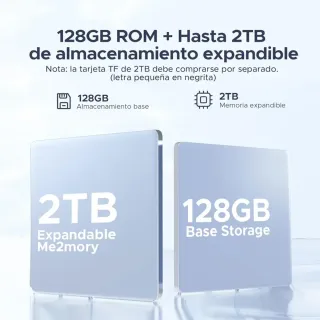 Tablet Doogee U10 VIP 16GB/128GB Negra Precintada