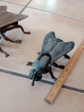 Coppia posaceneri a forma di mosca