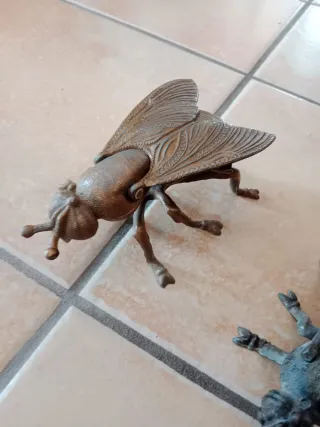 Coppia posaceneri a forma di mosca