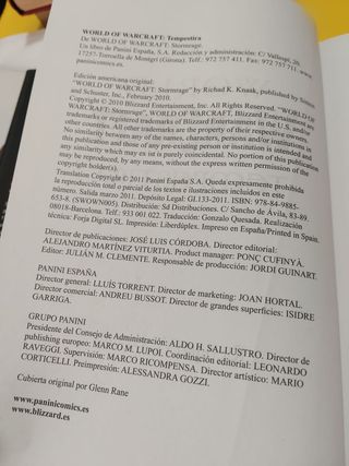 WORLD OF WARCRAFT. TEMPESTIRA