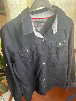 Camicia Tommy Hilfiger Blu Taglia L
