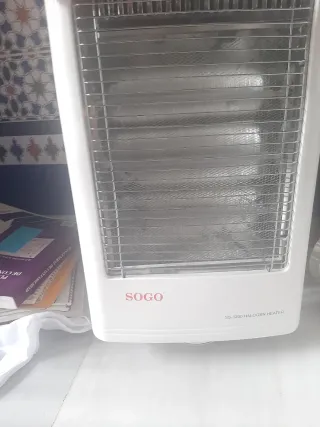 Estufa Halógena SOGO Heat Wave sin abrir