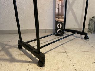 Perchero Doble Bek Metálico y Plástico