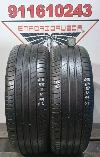215 55 18 V MICHELIN RUEDA AL 90% VIDA UTIL