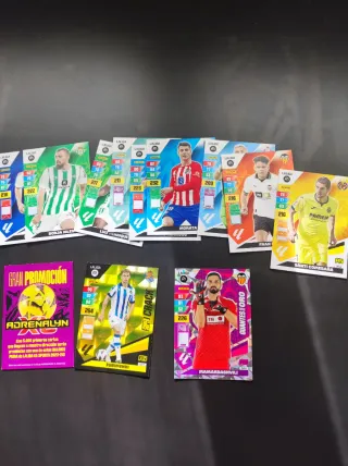 Lote cromos fútbol Panini varias colecciones