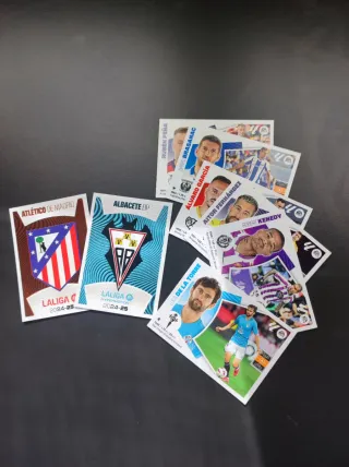 Lote cromos fútbol Panini varias colecciones