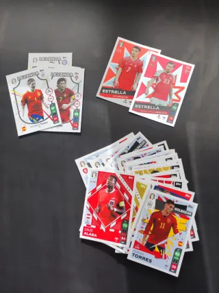 Lote cromos fútbol Panini varias colecciones