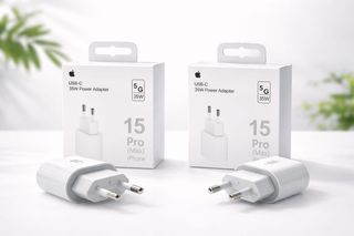 2 Cargadores Apple iPhone 15 Pro Max USB-C 35W