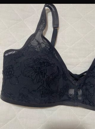 Sujetador Gisela 100B Negro Encaje