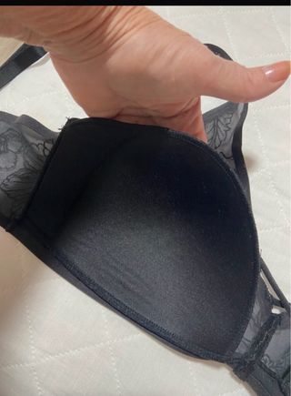 Sujetador Gisela 100B Negro Encaje