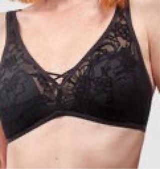 Sujetador Gisela 100B Negro Encaje