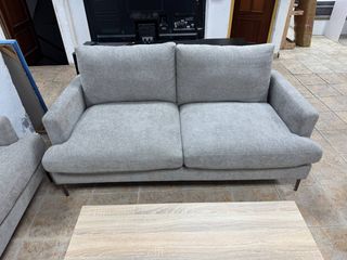 Conjunto Sofás 3+2 Gris Tela NUEVOS en Caja