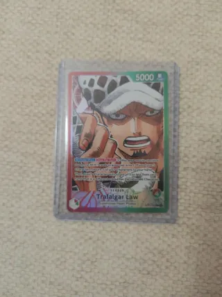 Trafalgar Law Carta One Piece. Líder alternativo.