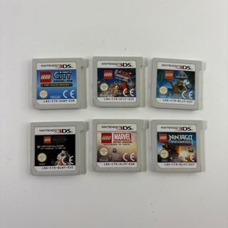 Lotto 6 Giochi Nintendo 3DS LEGO