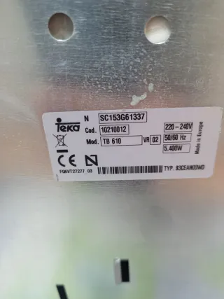 Placa Vitrocerámica Teka