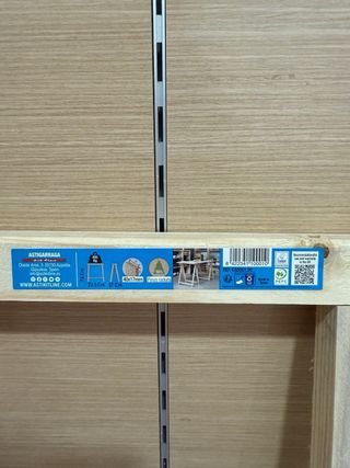 Caballetes de madera.