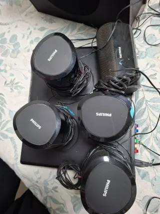 Home Cinema Philips Negro