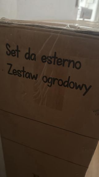 Comedor Antalya con toldo y 4 sillas