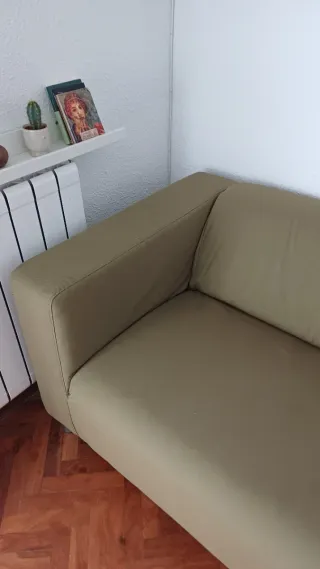 Sofá IKEA Klippan verde 2 plazas