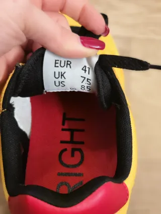 Scarpe uomo Sun68 gialle n.41