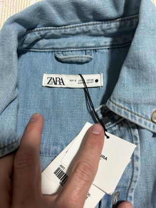 Camisa vaquera Zara