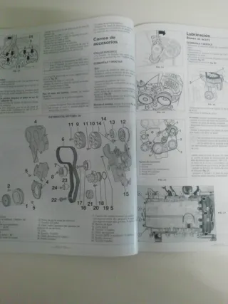 AUDI A3 8P 1.6 FSI 2.0 TDI MANUAL D TALLER