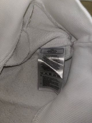 Felpa Adidas bianca con logo