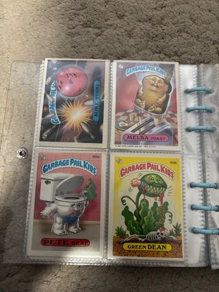 Lote 40 Cartas Garbage Pail Kids Originales 1986