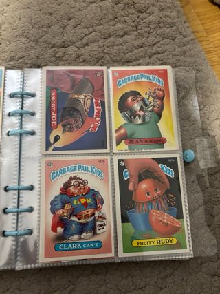 Lote 40 Cartas Garbage Pail Kids Originales 1986