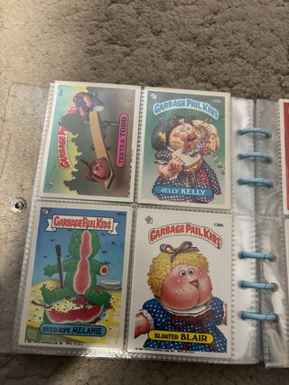 Lote 40 Cartas Garbage Pail Kids Originales 1986