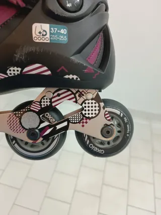 Patines Oxelo Morados Talla 37-40