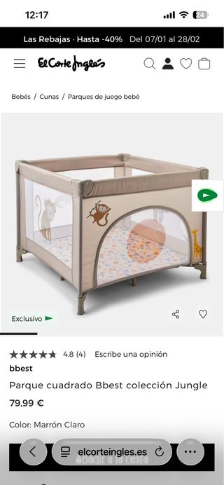 Parque infantil con animales