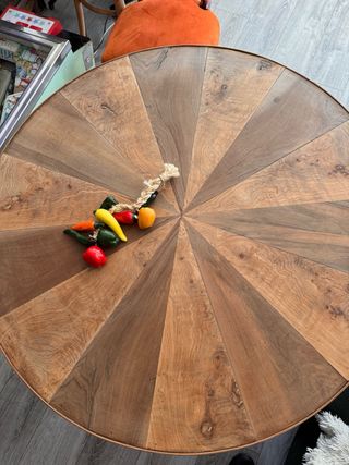 Antigua mesa Biedermeier 1815-1848 Alemania