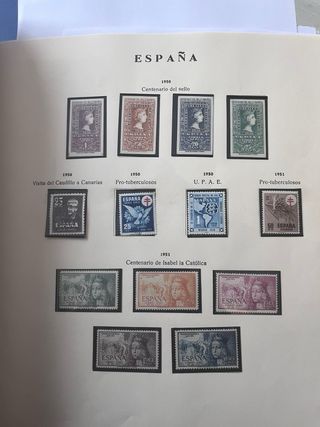 Colección Sellos de España