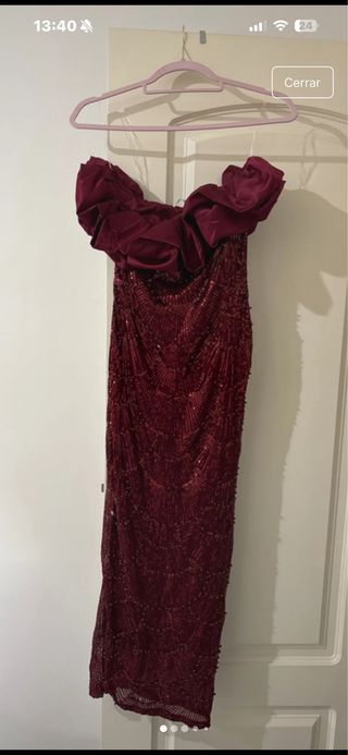 Vestido de fiesta rojo