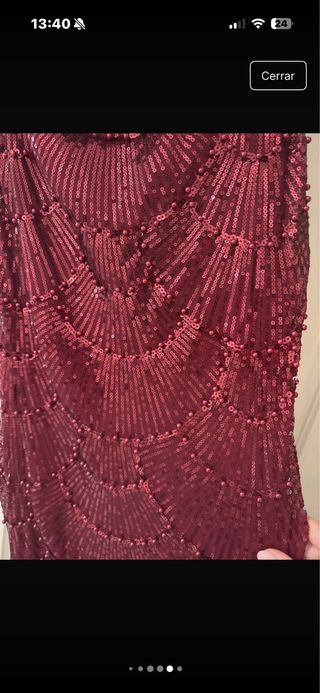 Vestido de fiesta rojo